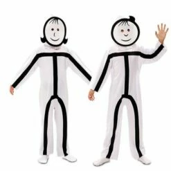 Stickman Kostuum Kind (galgje)