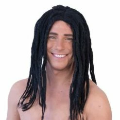 Dreadlockpruik Zwart