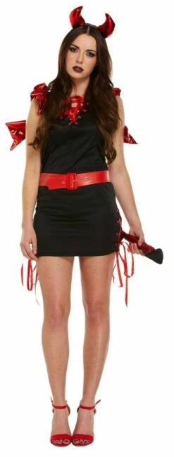 Sexy Devil Rood Zwart