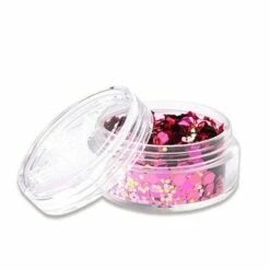 Gezicht Glitter Chunky Pink Lady