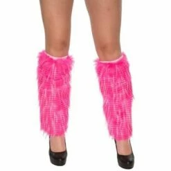 Beenwarmers Bont Roze