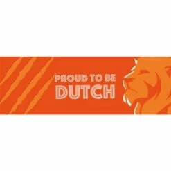 Gevelbanner “Proud To Be Dutch“ 74 X 220cm