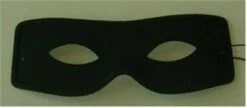 Oogmasker Zorro Zwart