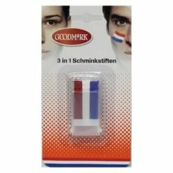 Rood Wit Blauw Schmink Luxe