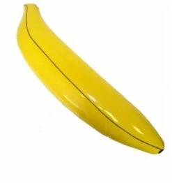 Opblaas Banaan 80 Cm