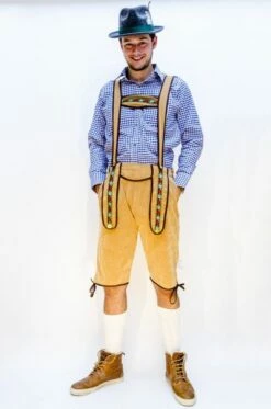 Lederhosen Johan Lang Lichtbruin -PartyPaleis Winkel e57618da2776d95b726c72f6f798d57f