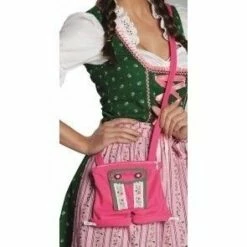 Lederhosen Tasje Roze